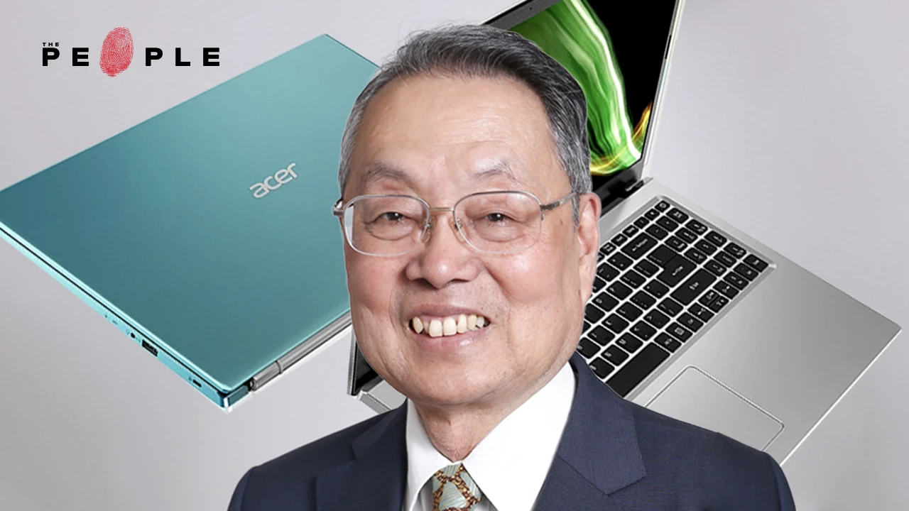 宏碁创始人“施振荣”曾经是一名手机游戏开发者。直到成为泰国90后流行的笔记本电脑品牌